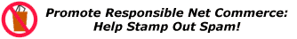 Anti-spam banner