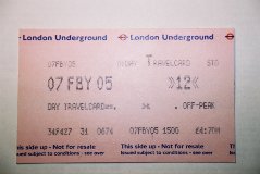 My London Underground Day Travelcard